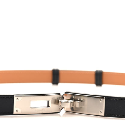 Hermes Hunter Calfskin Kelly Belt Bleu Indigo 3 of 5