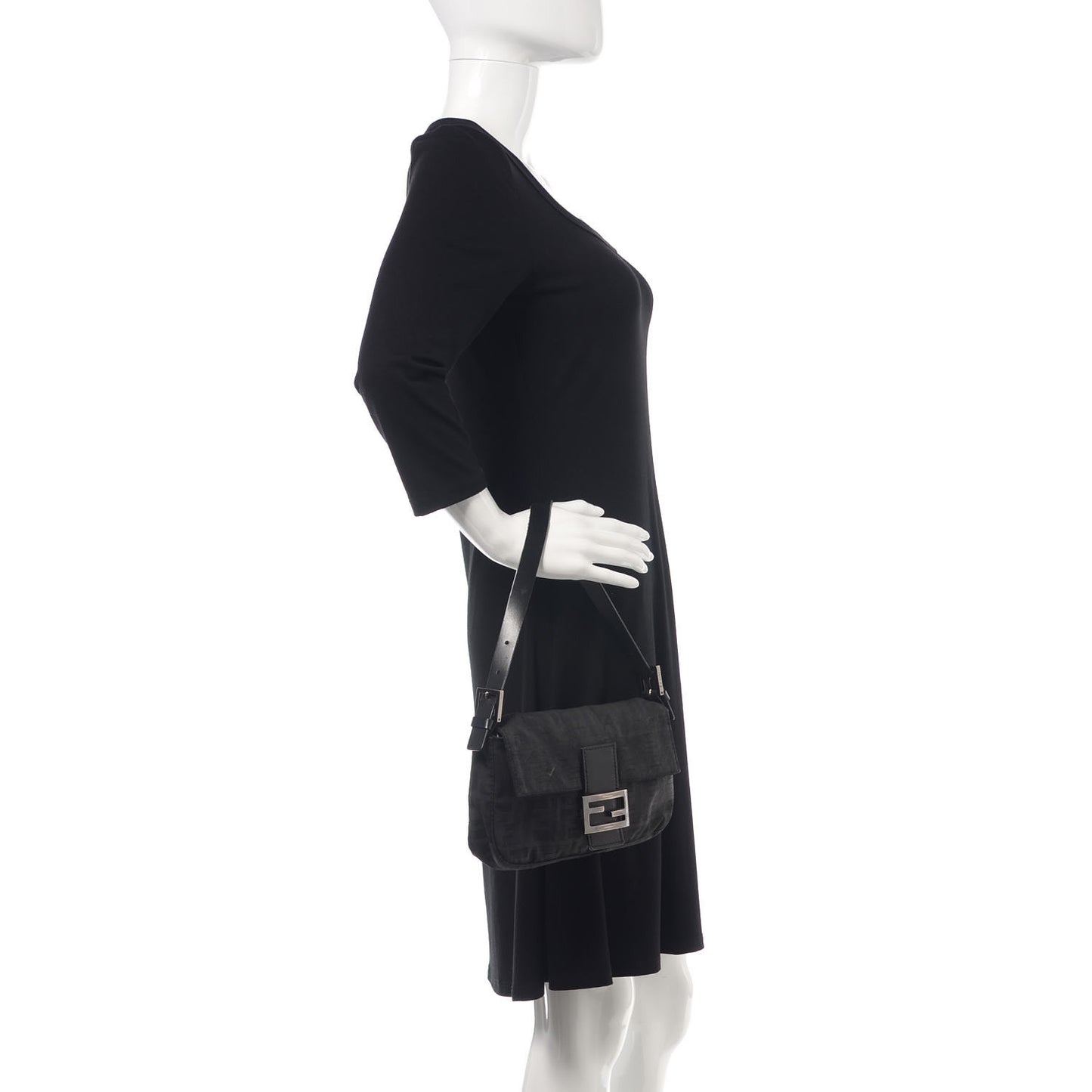 Nylon Zucca Baguette Black