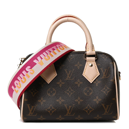 Louis Vuitton Monogram Speedy Bandouliere 20 Fuchsia 1 of 7