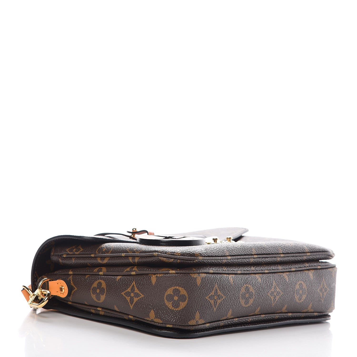 Louis Vuitton Monogram Braided Pochette Metis Coquelicot 4 of 7