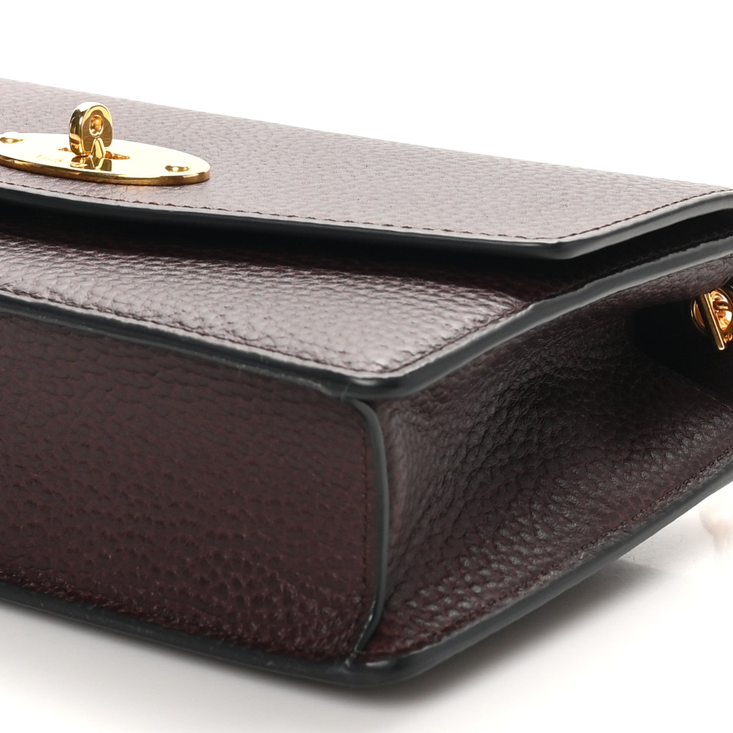 Mulberry Small Classic Grain Calfskin Small Darley Oxblood 9 of 9
