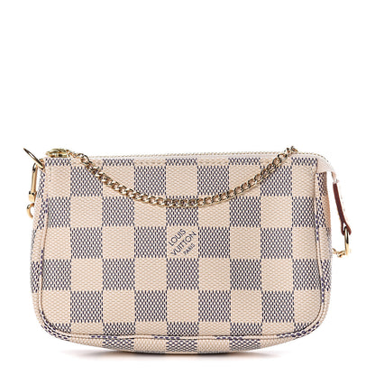 Louis Vuitton Damier Azur Mini Pochette Accessories 1 of 7