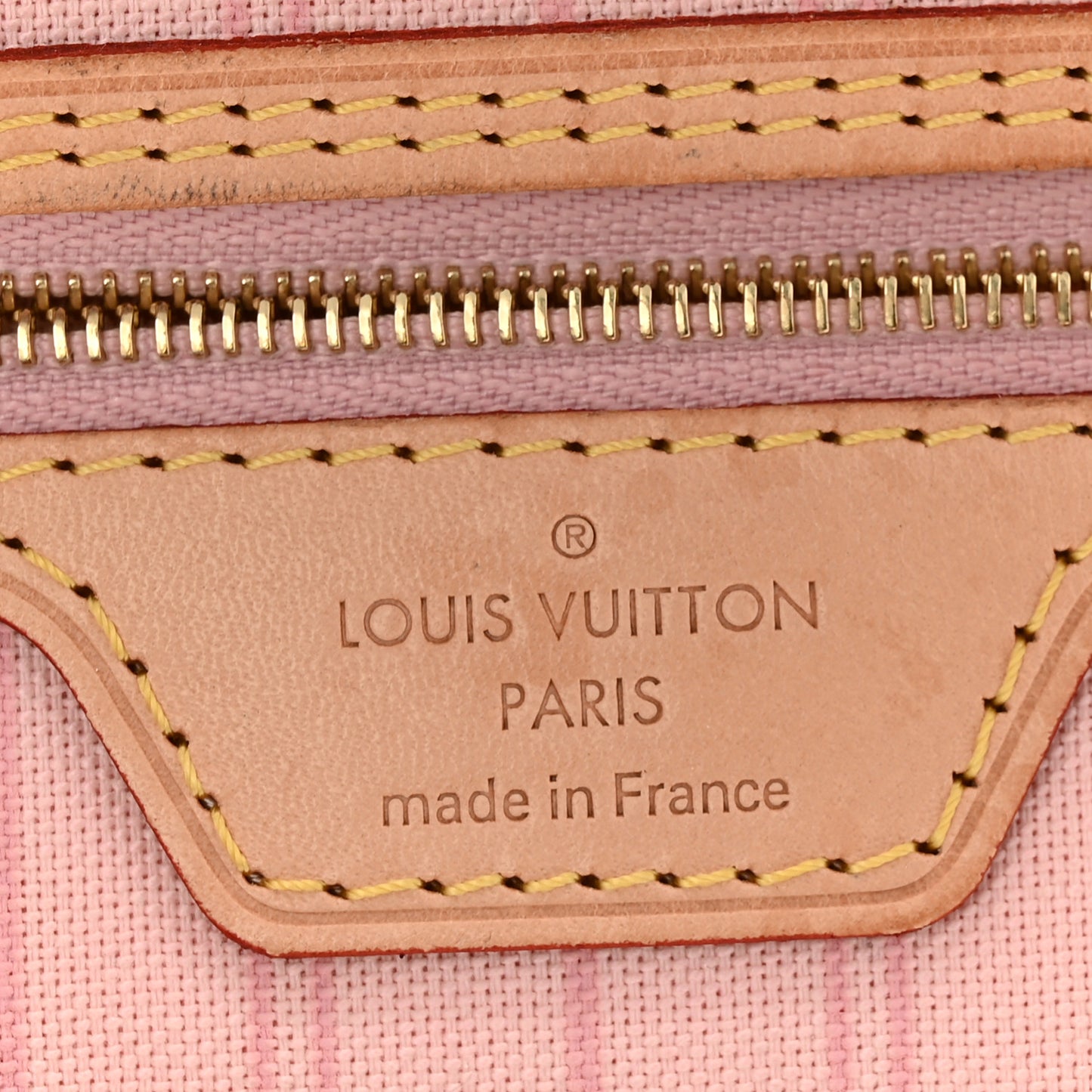 Damier Azur Neo Neverfull MM Rose Ballerine