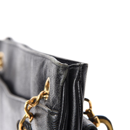 Chanel Caviar Flap Shoulder Bag Black 15 of 17