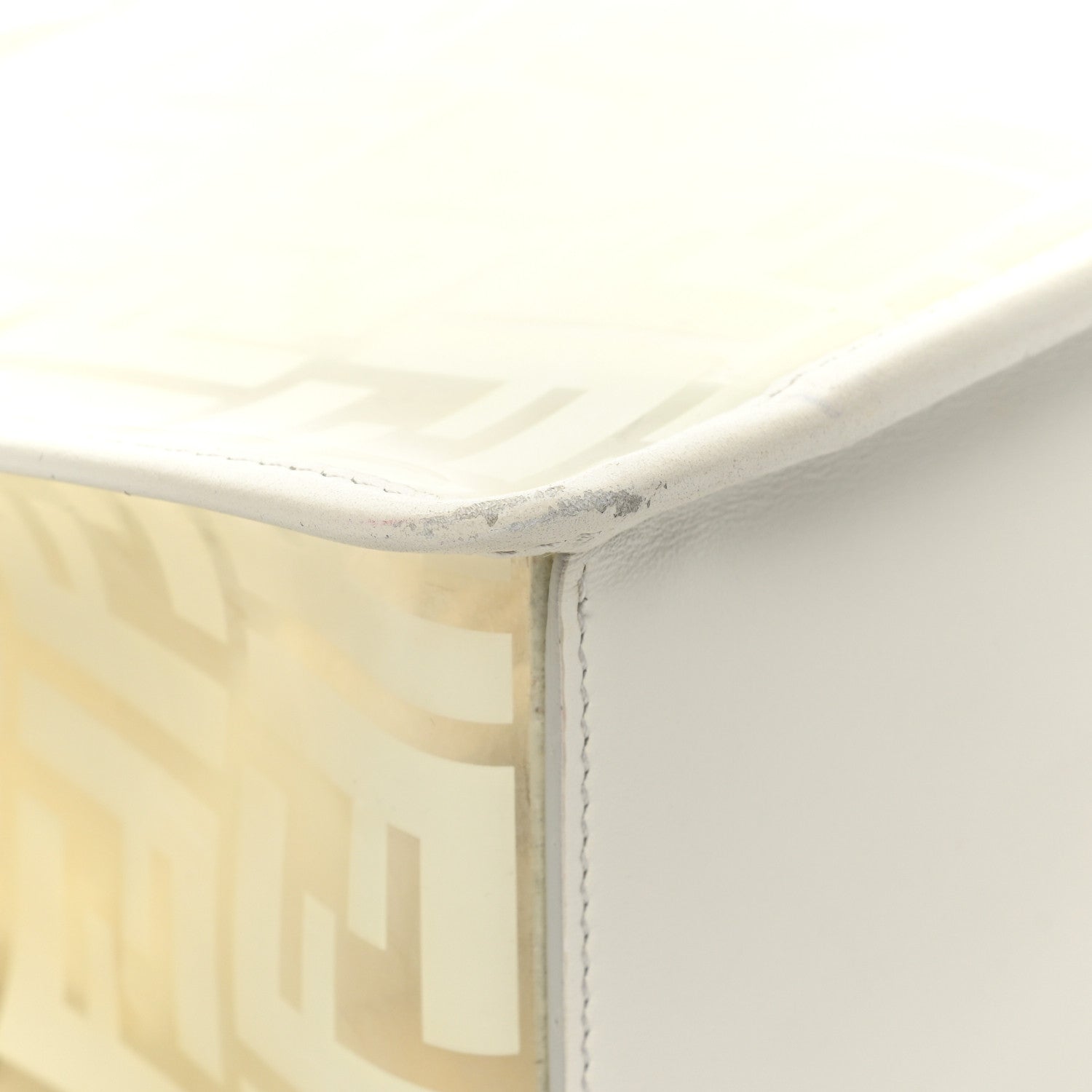 Fendi TPU FF Vitello Century F is Fendi Kan I Shoulder Bag White 15 of 18