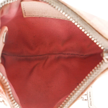 Christian Dior Monogram Romantique Trotter Coin Purse Rose 5 of 11