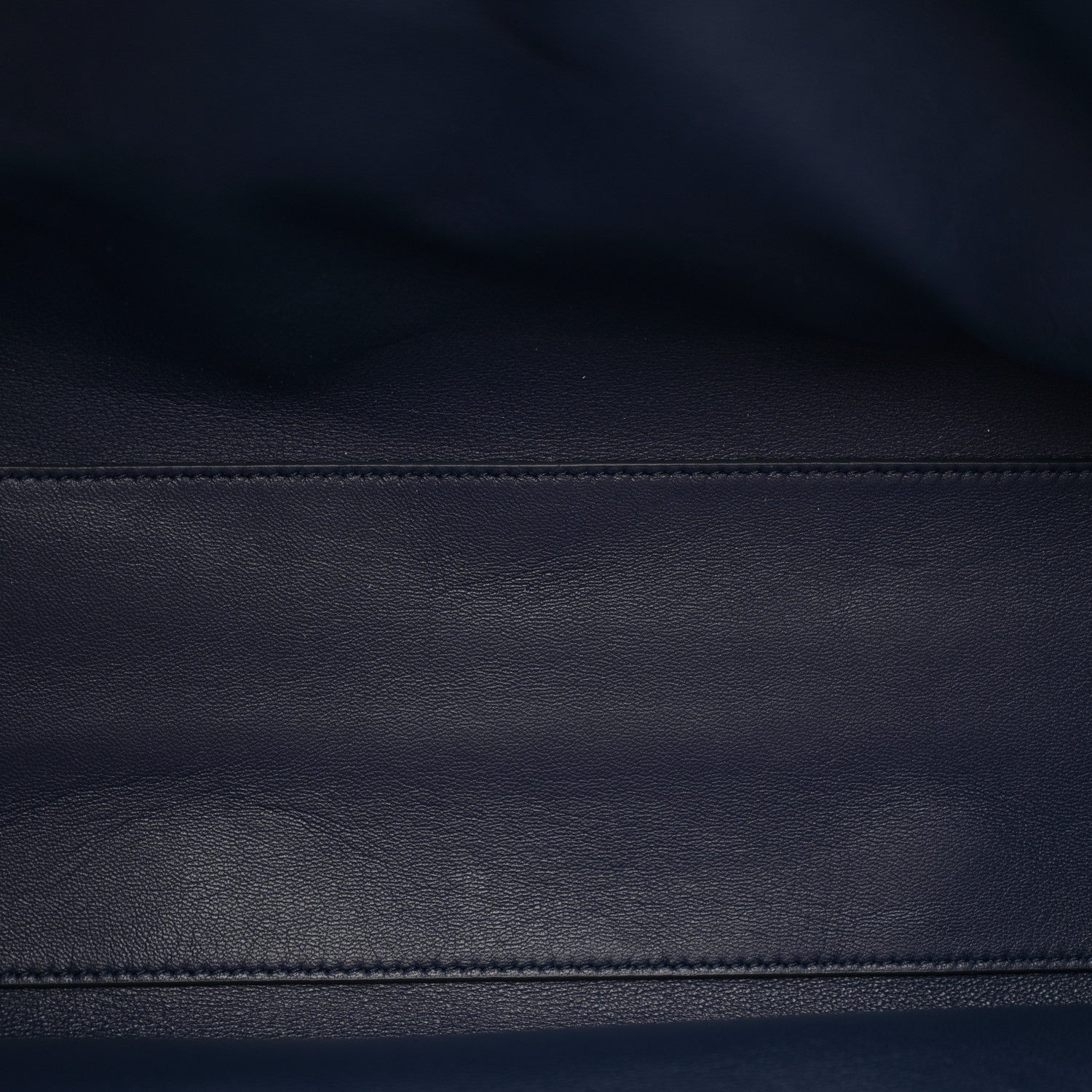 The Row Polished Saddle Calfskin Alexia Bag Marine 6 of 13