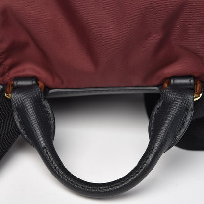 Burberry Nylon Medium Rucksack Backpack Burgundy Red 16 of 16