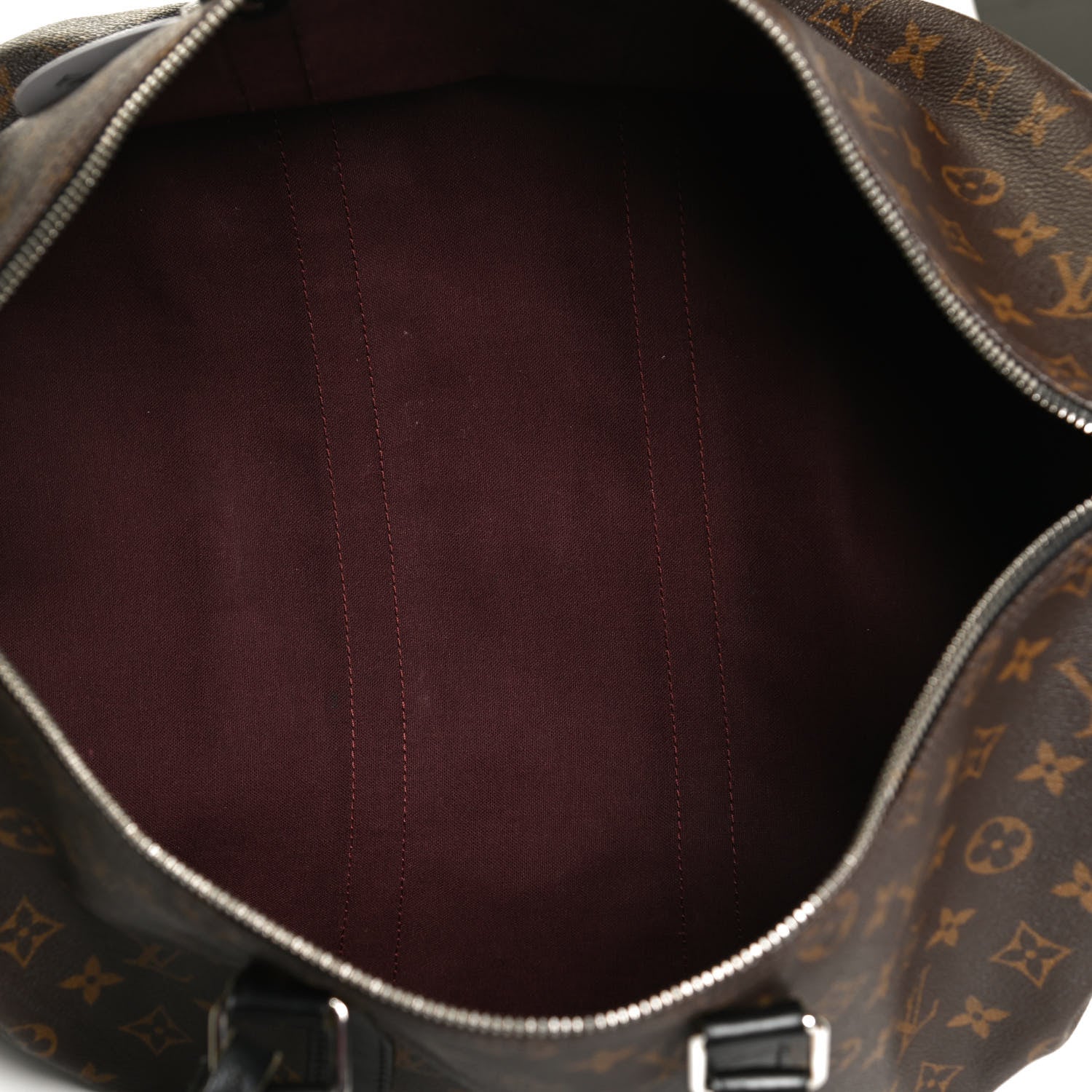 Louis Vuitton Monogram Macassar Keepall Bandouliere 45 5 of 17