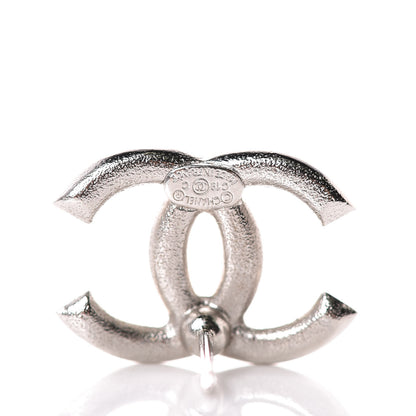 Chanel Enamel CC Earrings White 4 of 5