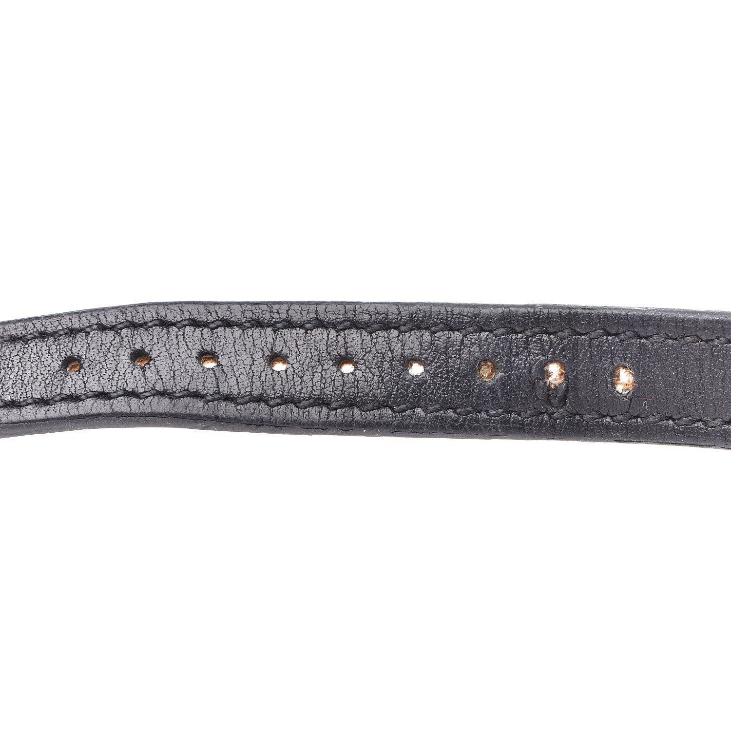 Hermes Stainless Steel Barenia 20mm Nantucket Double Tour Quartz Watch Noir 8 of 14