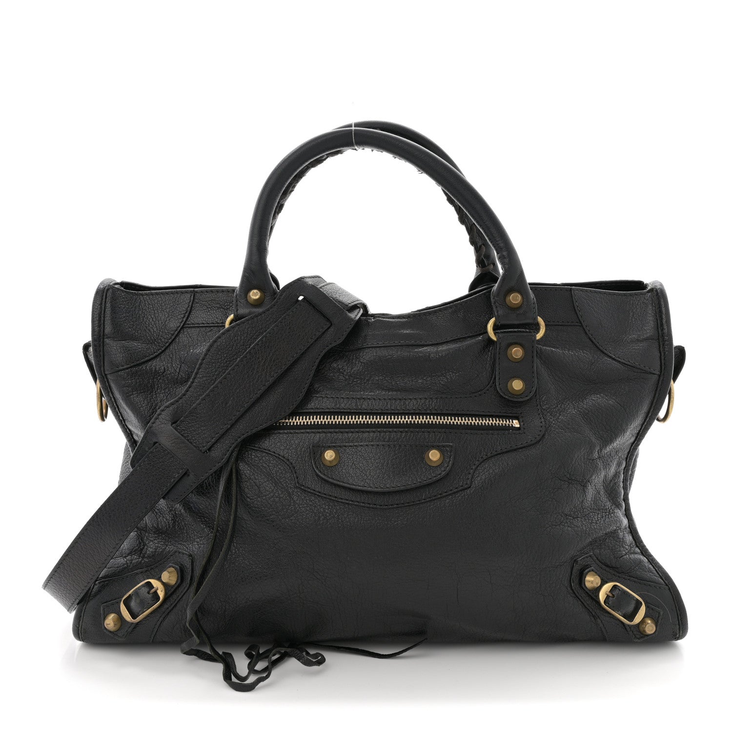 Balenciaga Agneau Classic Gold Hardware City Black 1 of 20