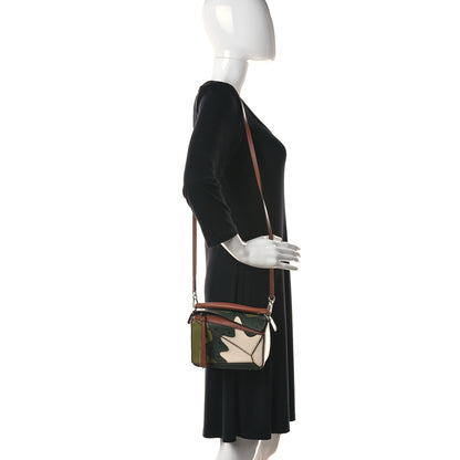 Loewe Calfskin Mini Puzzle Bag Kiwi 2 of 11