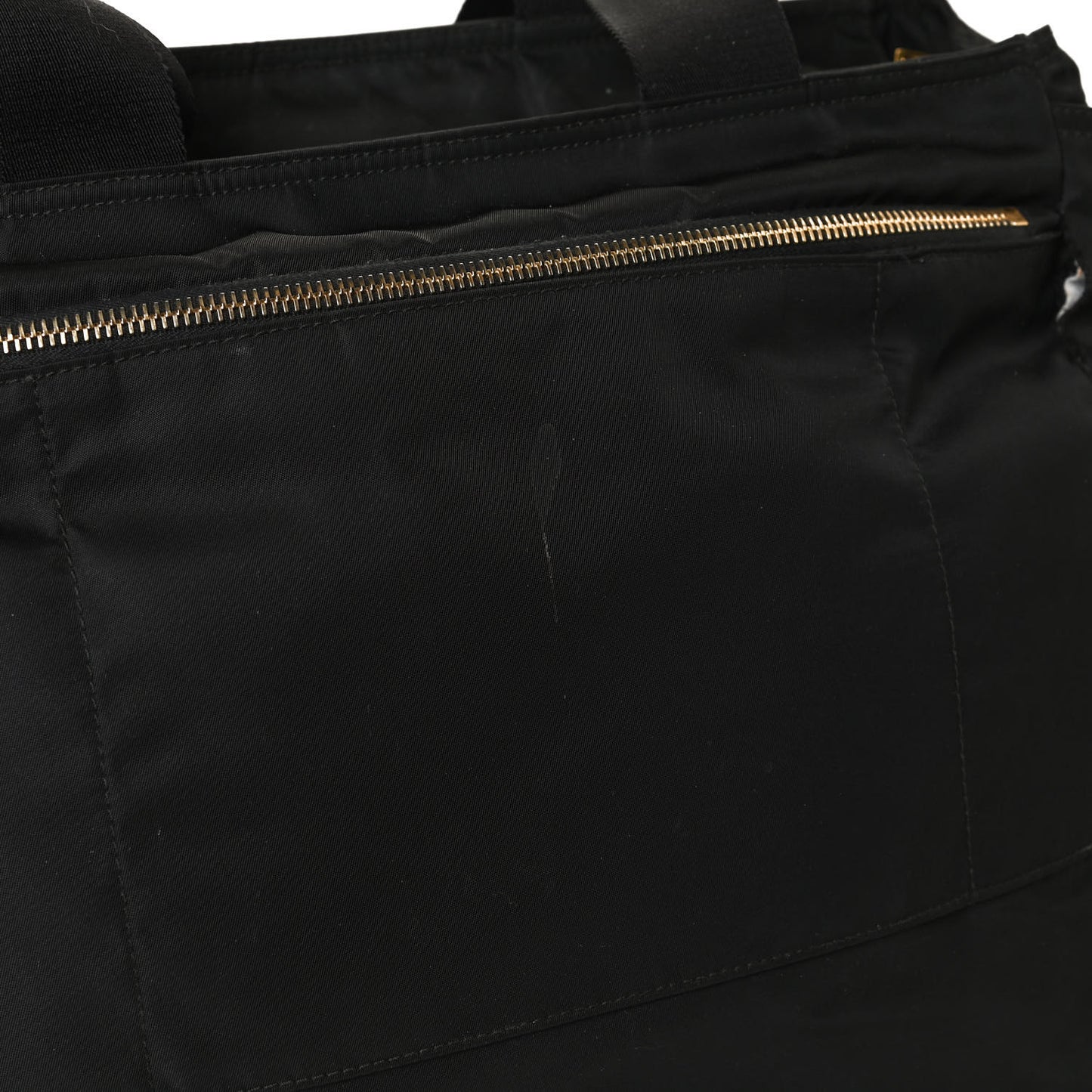 Nylon Vela Baby Bag Black