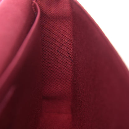 Louis Vuitton Monogram Pochette Felicie Chain Wallet Fuchsia 10 of 11