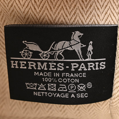 Hermes Canvas Small Bride-A-Brac Pouch Orange Burgundy 6 of 7
