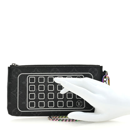 Louis Vuitton LOUIS VUITTON Monogram Eclipse Flash Fragment IPhone Pouch 2 of 6