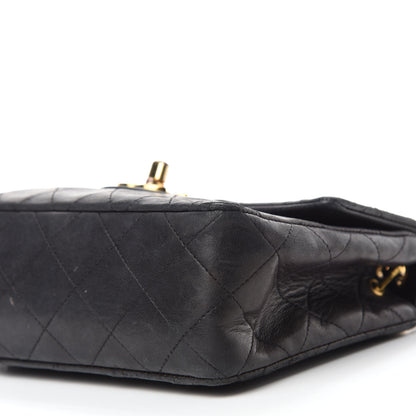 Chanel Lambskin Quilted Mini Square Flap Black 7 of 11