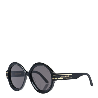 Christian Dior Diorsignature R1U Round Sunglasses Black 2 of 12