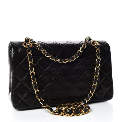 Chanel Lambskin Quilted Small Double Flap Black 3 of 16