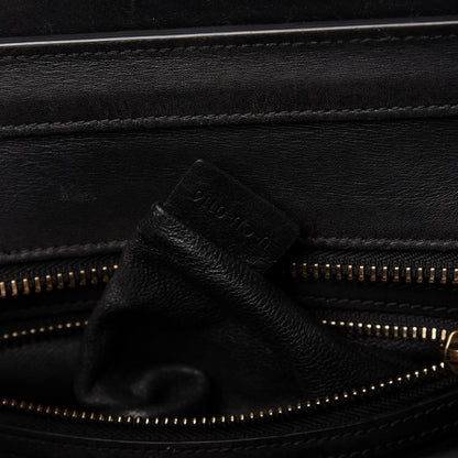 Celine Smooth Calfskin Multicolor Double Stitching Micro Luggage Black 9 of 11