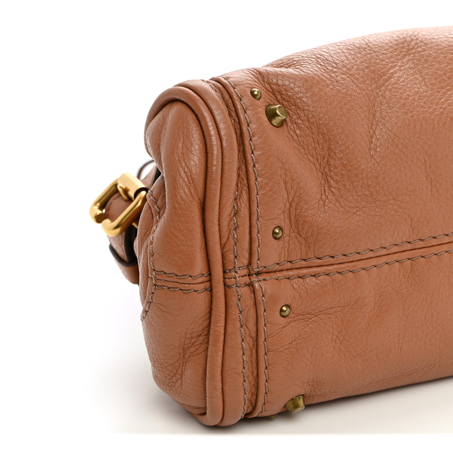 Chloe Calfskin Small Paddington Satchel Tan 8 of 10