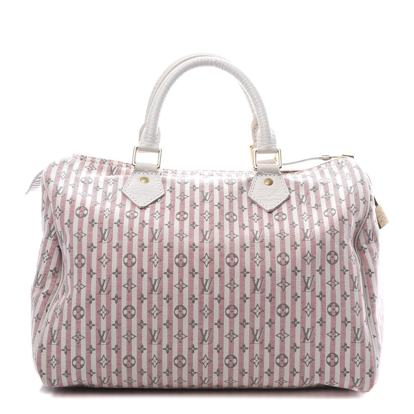 Mini Lin Croisette Speedy 30 Rouge