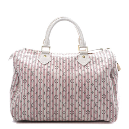 Louis Vuitton Mini Lin Croisette Speedy 30 Rouge 1 of 10