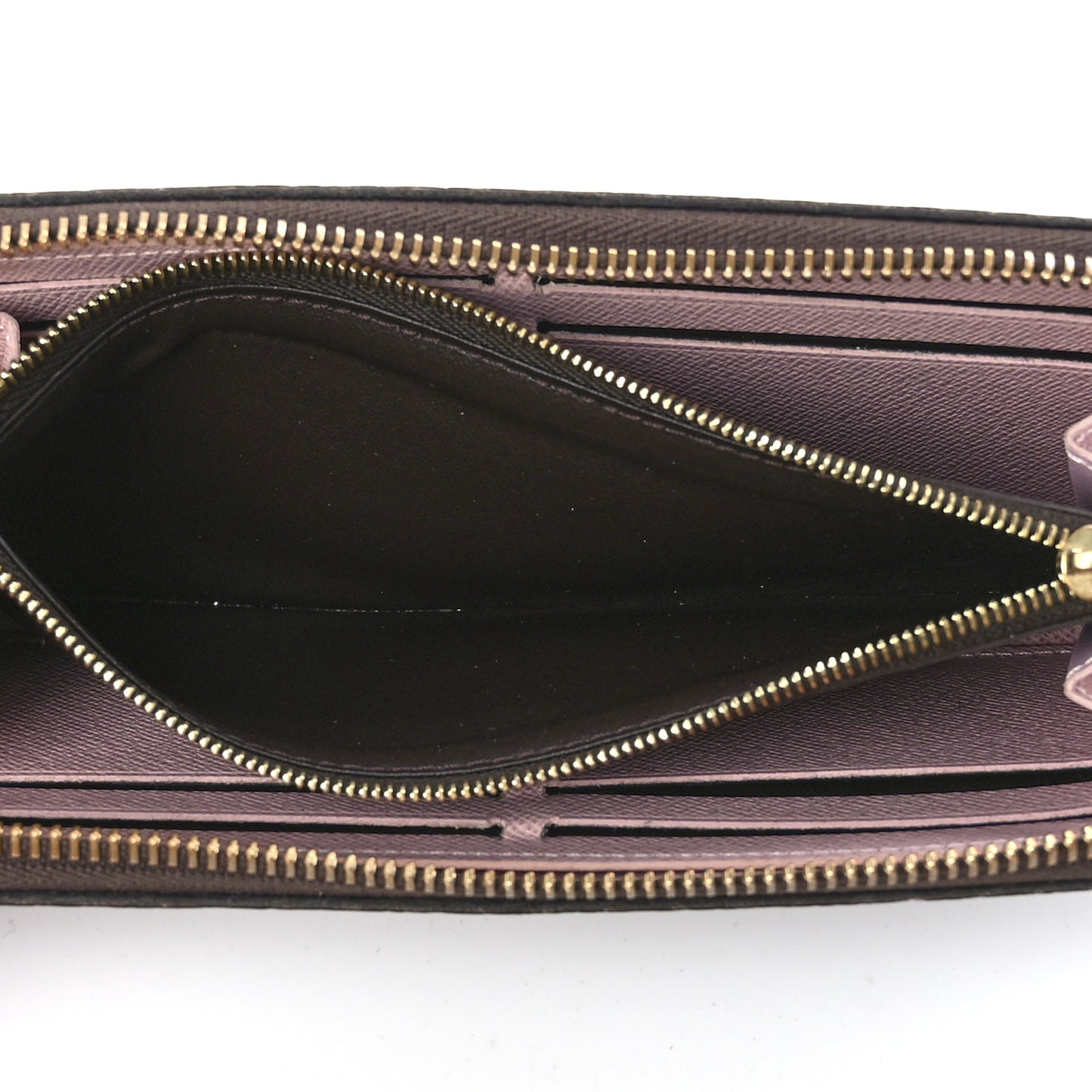 Monogram Clemence Wallet Rose Ballerine
