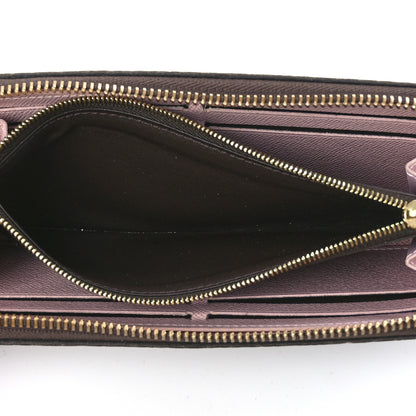 Louis Vuitton Monogram Clemence Wallet Rose Ballerine 6 of 13