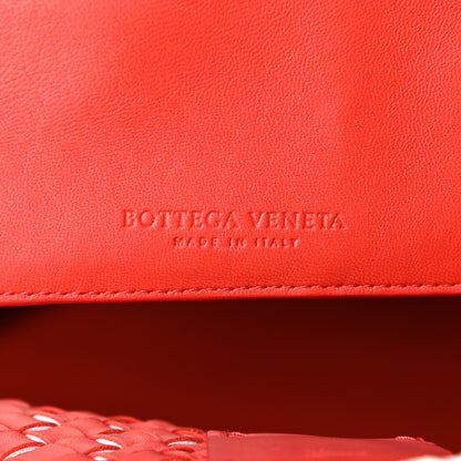 Bottega Veneta Nappa Intrecciato Medium Cabat White Orange 9 of 16