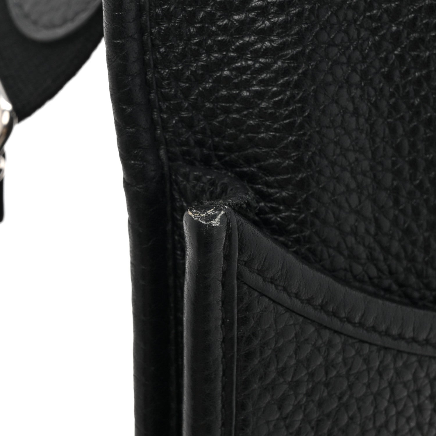 Hermes Taurillon Clemence Evelyne III GM Black 11 of 14