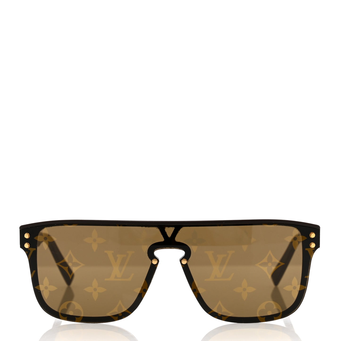 Acetate LV Waimea Square Sunglasses Z1485W Brown
