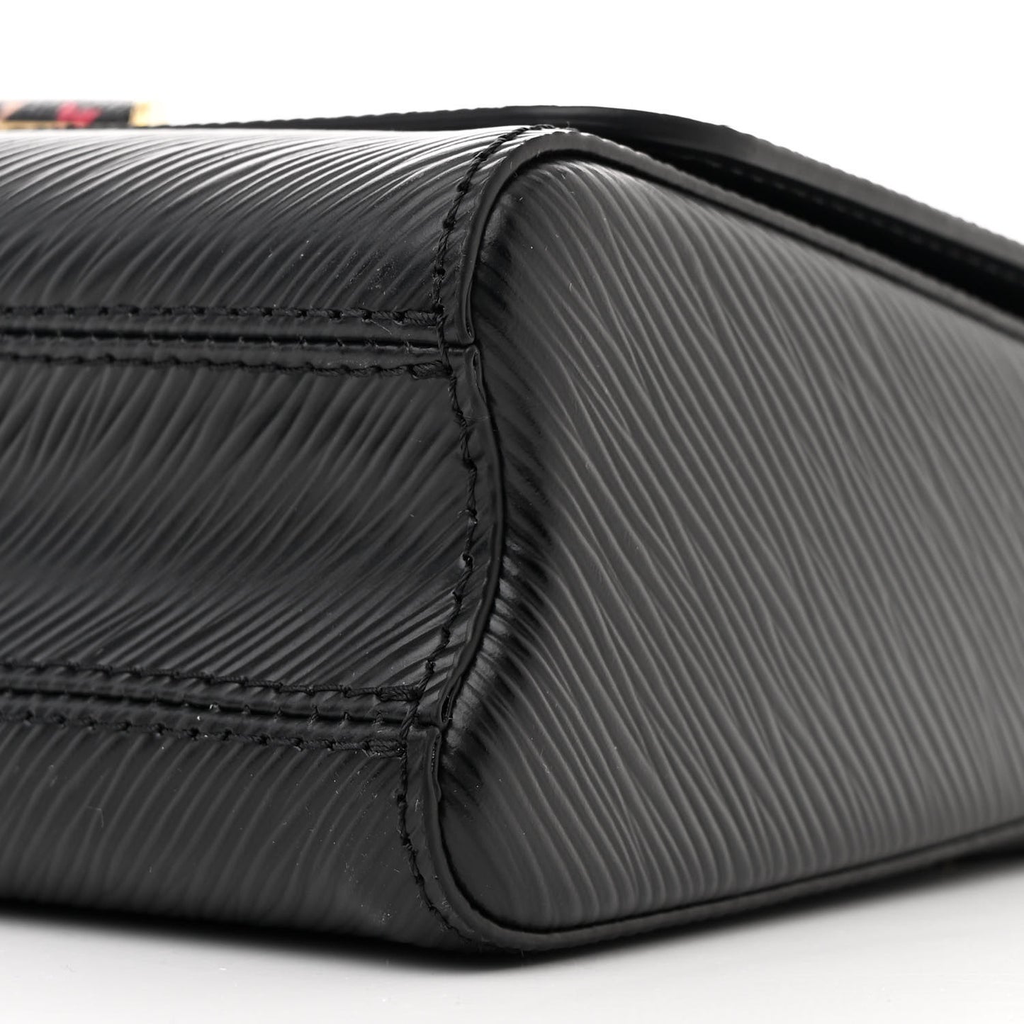 LV X TM Epi Twist MM Slim Shoulder Bag Black