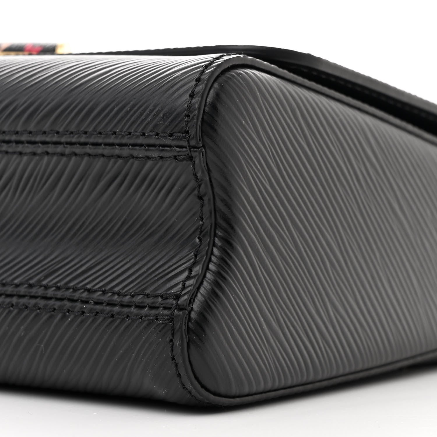 Louis Vuitton LV X TM Epi Twist MM Slim Shoulder Bag Black 9 of 9
