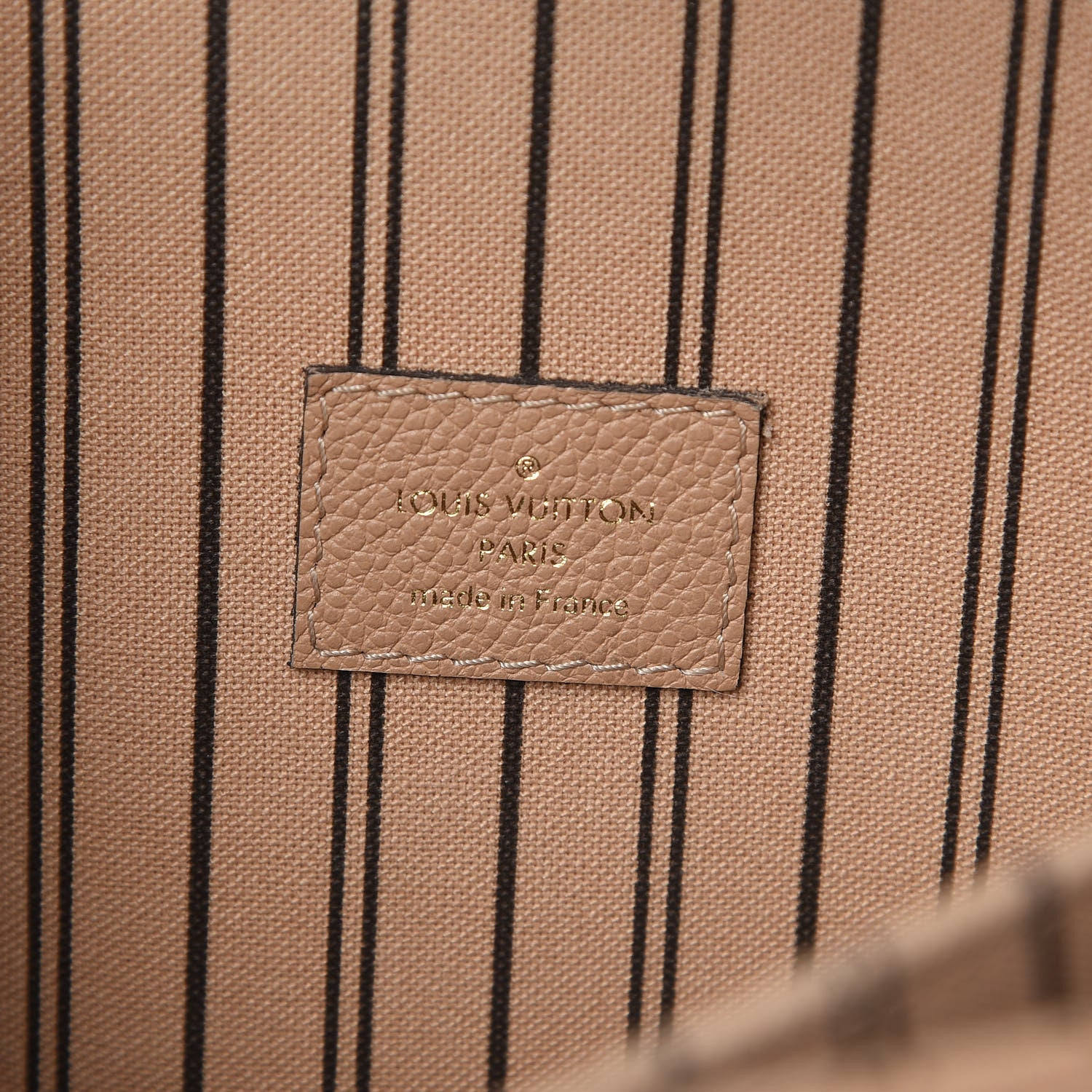 Louis Vuitton Empreinte Pochette Metis Papyrus 5 of 8
