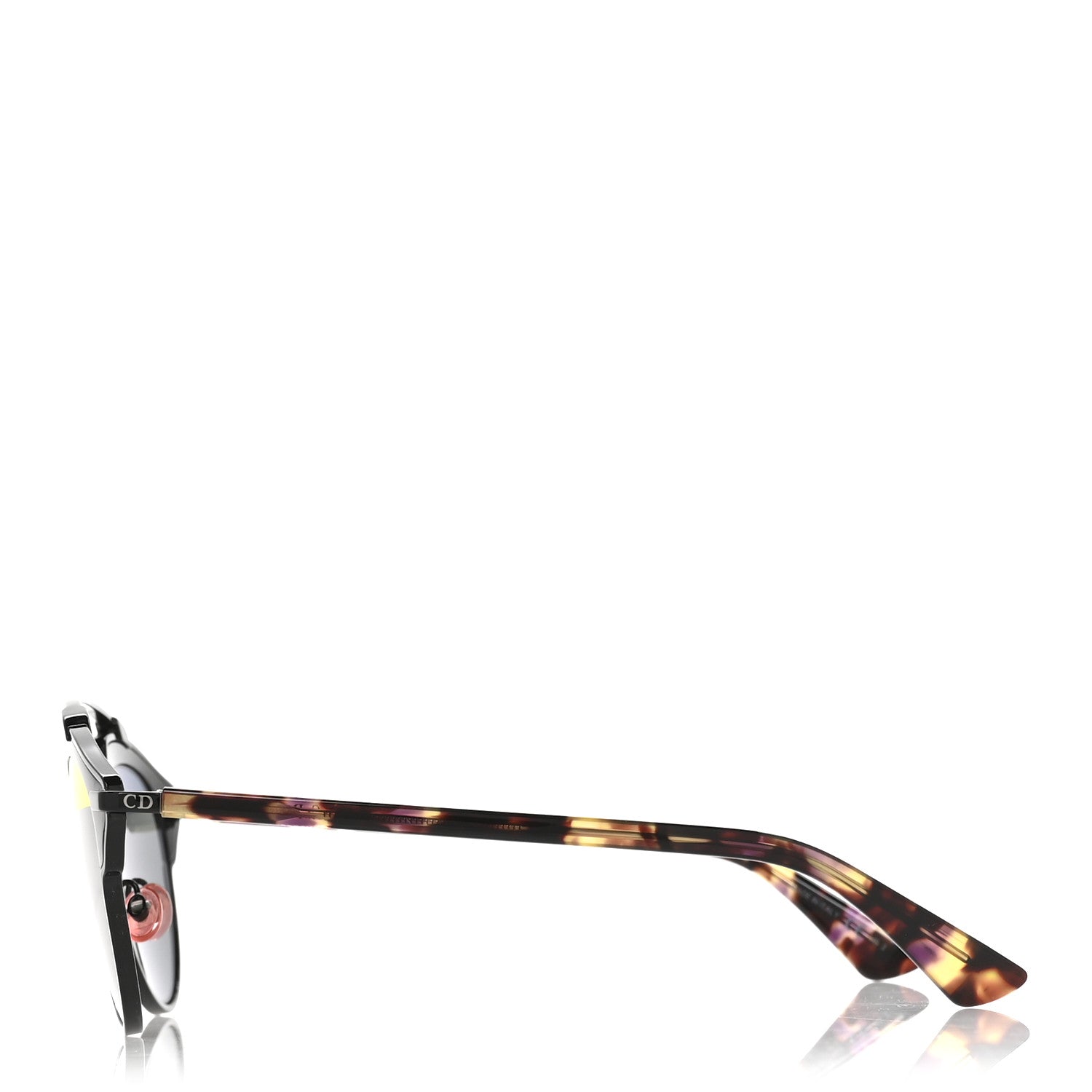 Christian Dior So Real Sunglasses Palladium Havana 3 of 10
