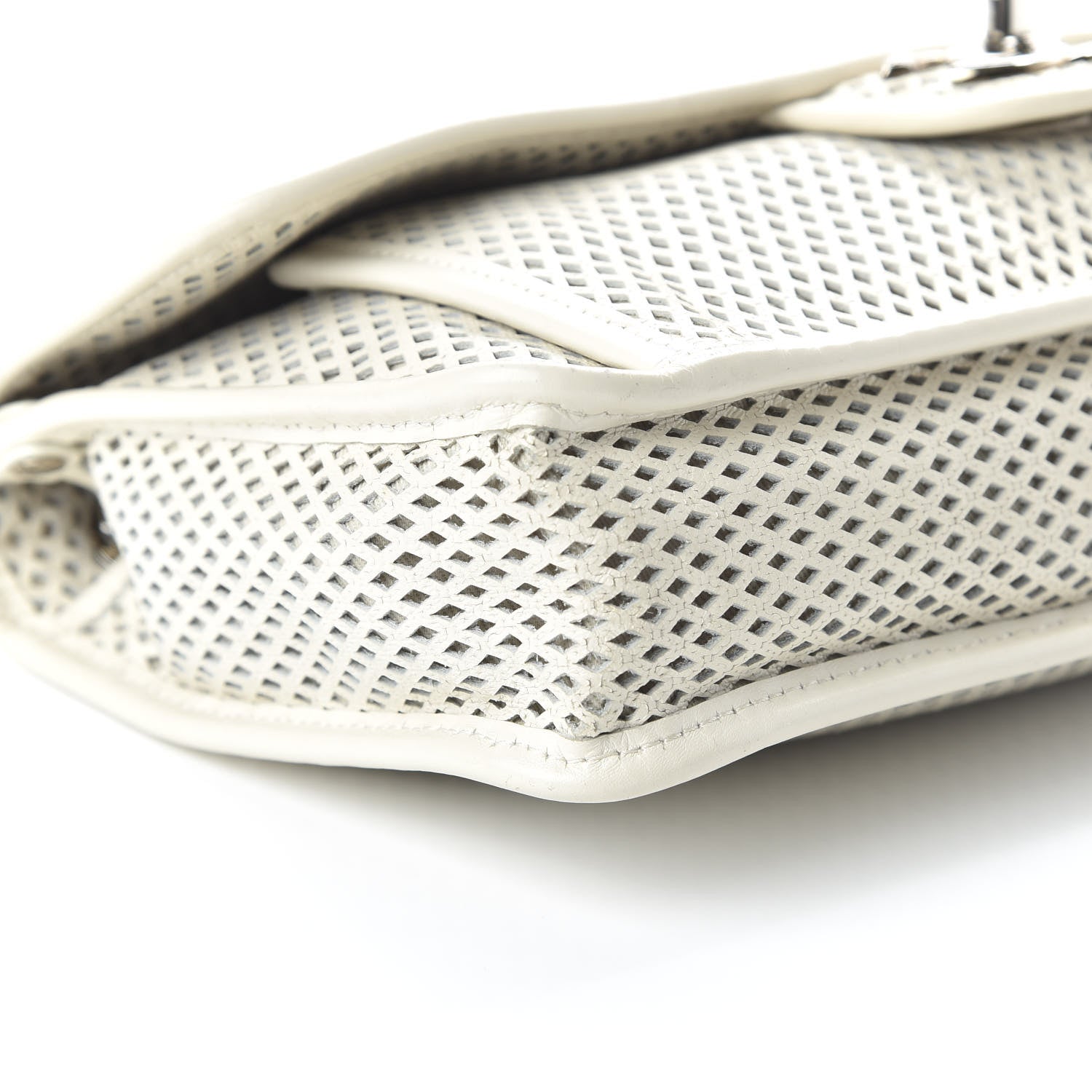 Chanel Perforated Calfskin Up In The Air Flap White 6 of 10