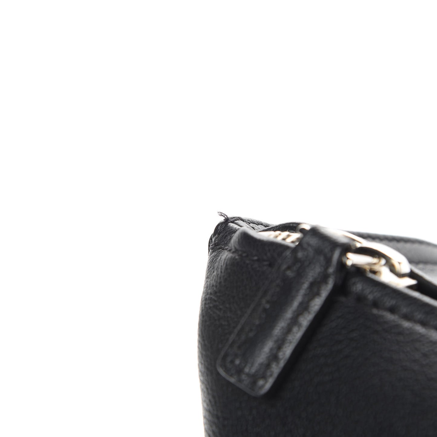Sugar Goatskin Small Pandora Black