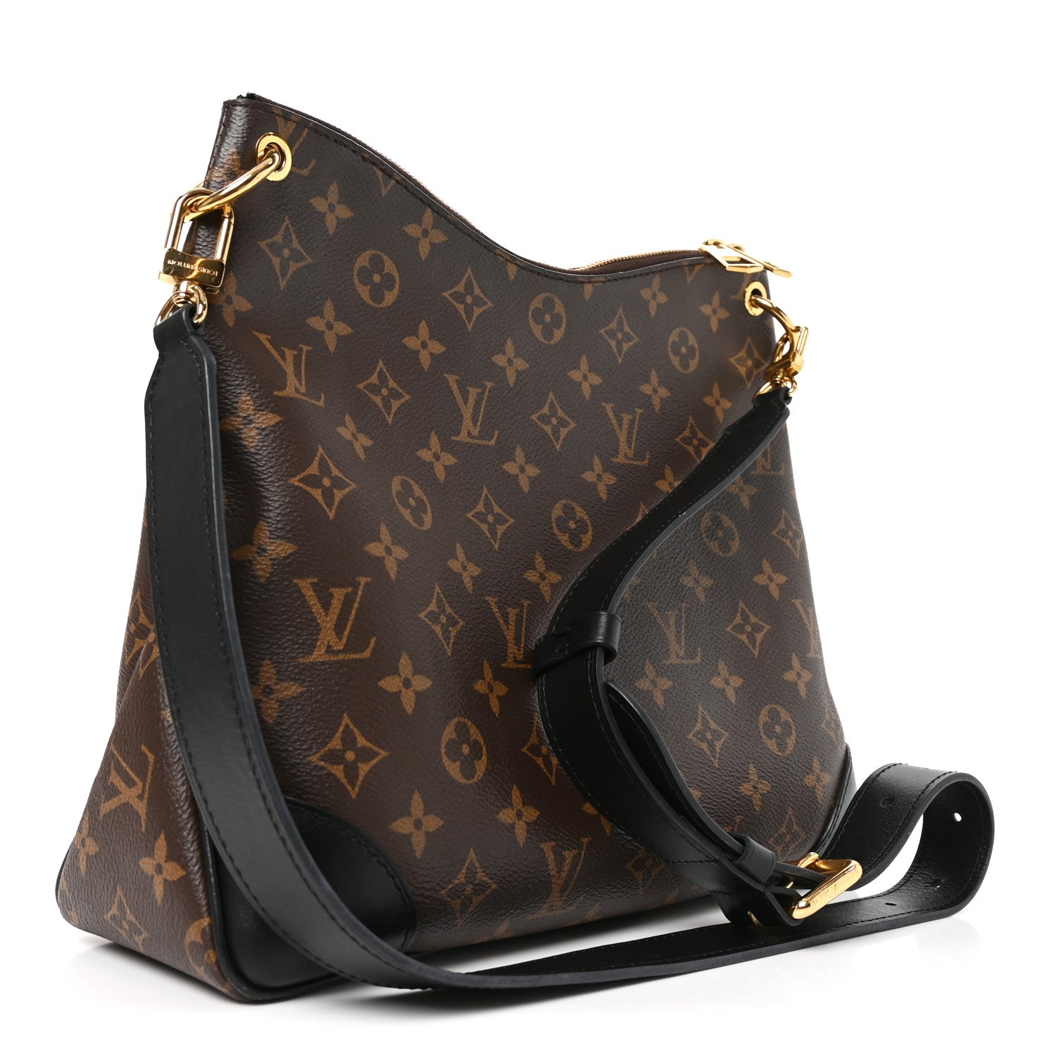 Louis Vuitton Monogram Odeon MM Black Black 3 of 9