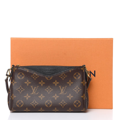 Louis Vuitton Monogram Pallas Clutch Black 14 of 14