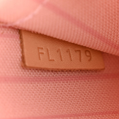 Louis Vuitton Damier Azur Neo Neverfull MM Rose Ballerine 8 of 11