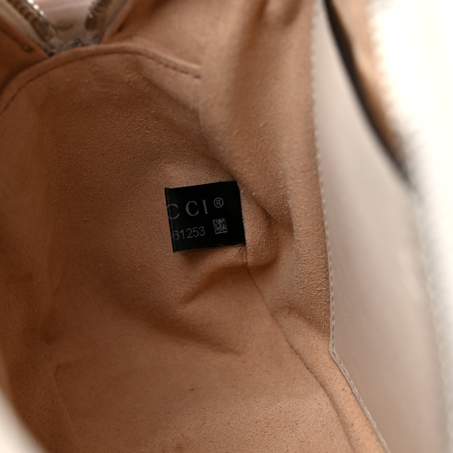 Gucci Calfskin Matelasse Aria Small GG Marmont Chain Shoulder Bag Mystic White 8 of 18