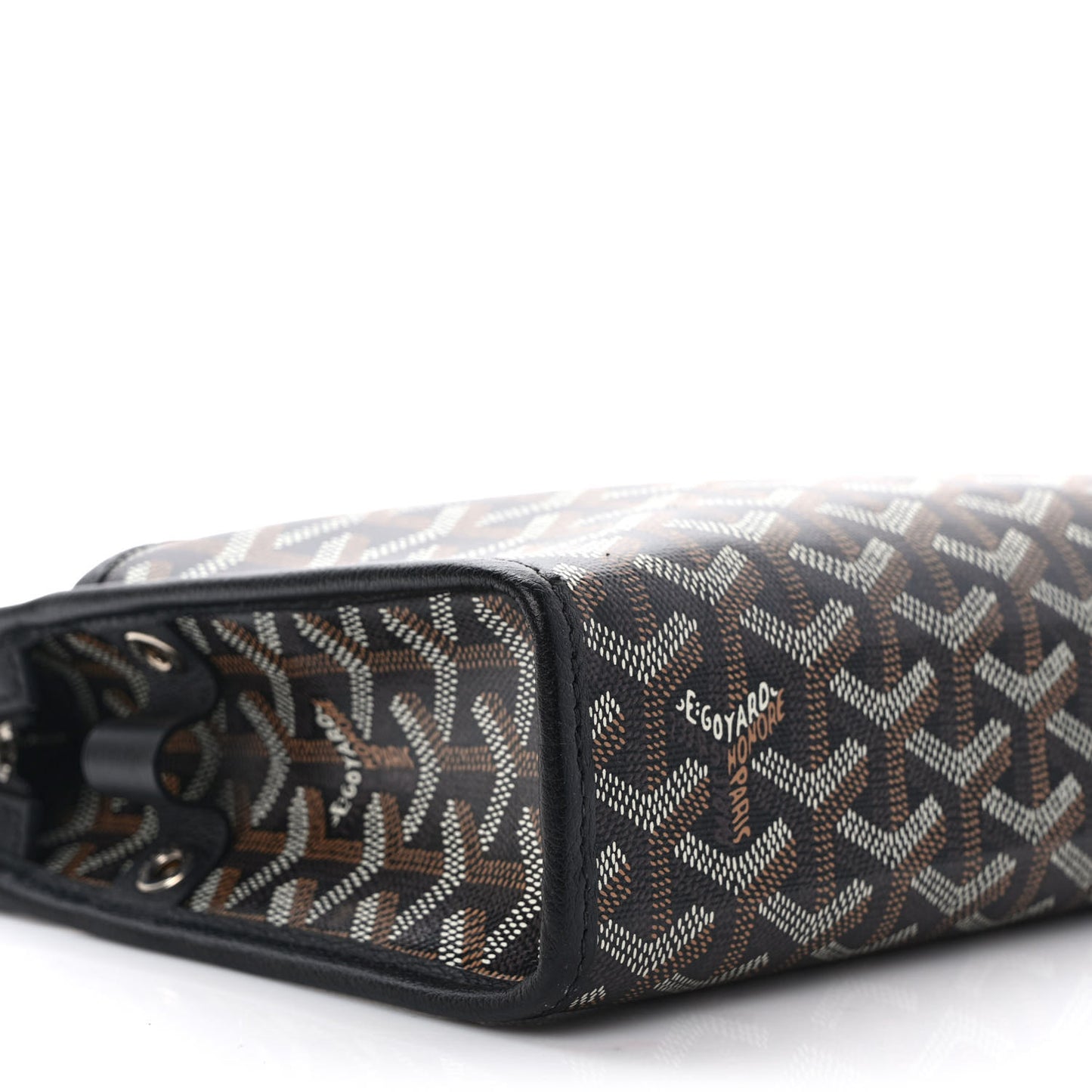 Goyardine Jouvence MM Toiletry Pouch Black