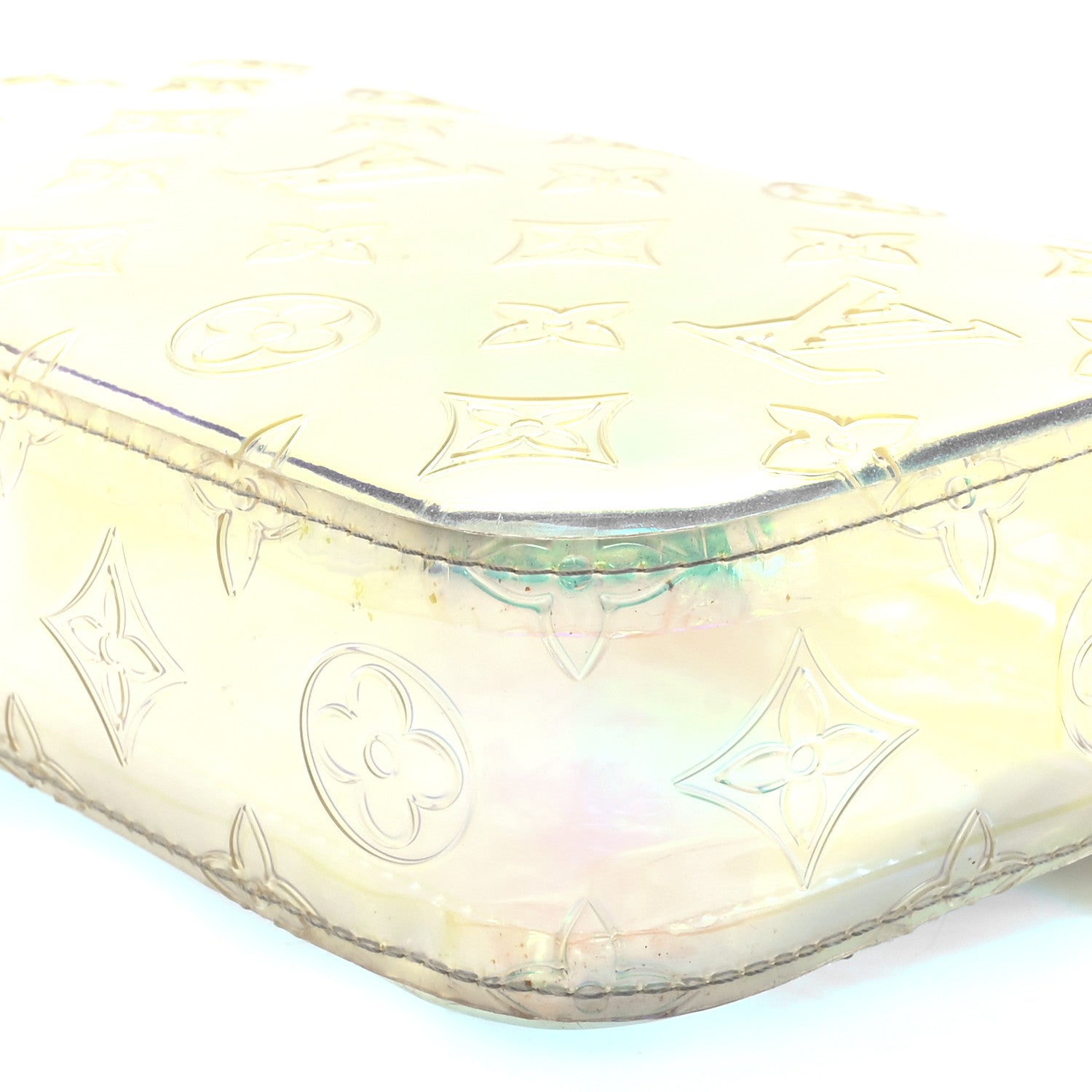 Louis Vuitton PVC Monogram Pochette Volga Iridescent Prism 9 of 10