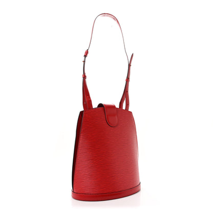 Louis Vuitton Epi Cluny Castillan Red 3 of 12