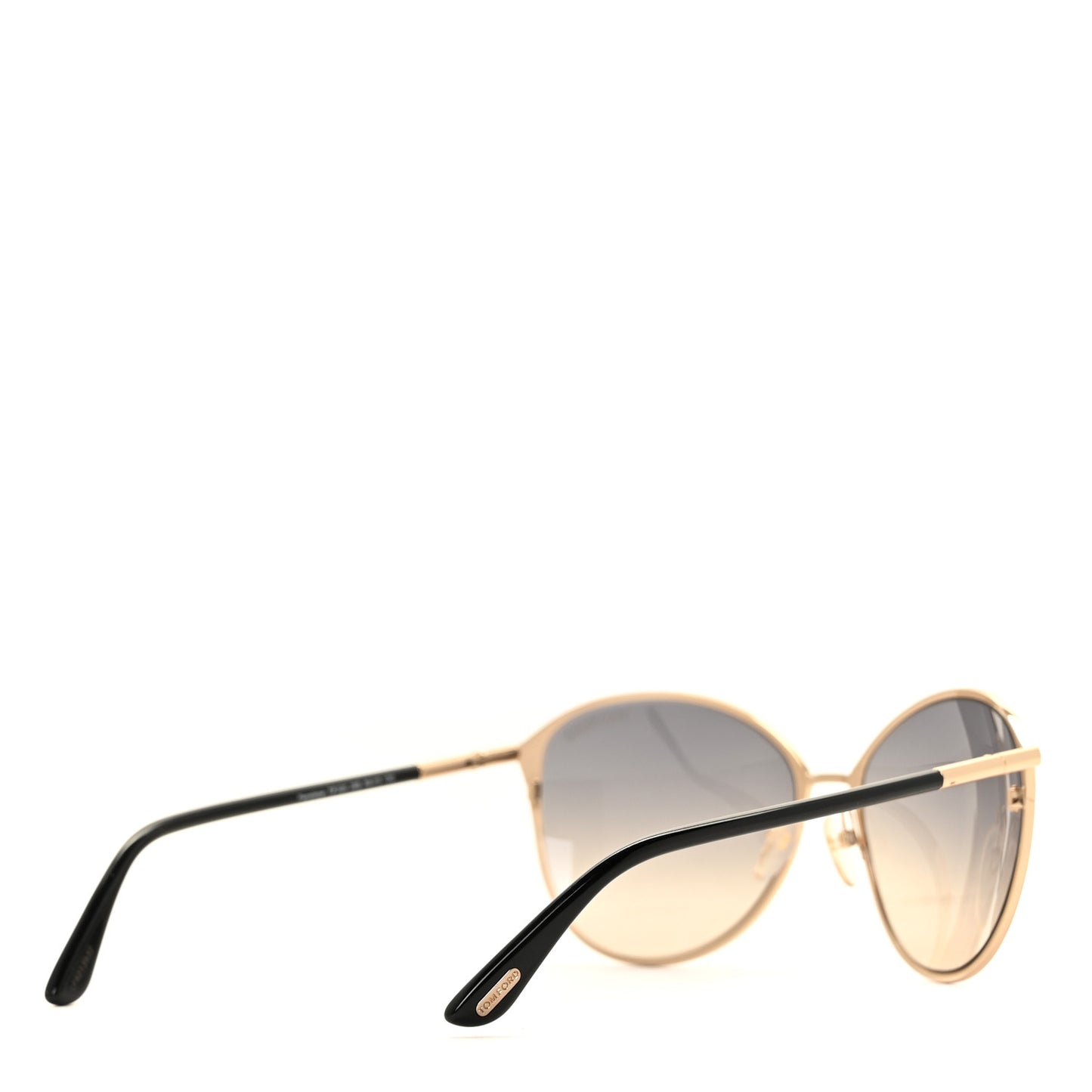 Penelope Vintage Round Sunglasses TF320 Black