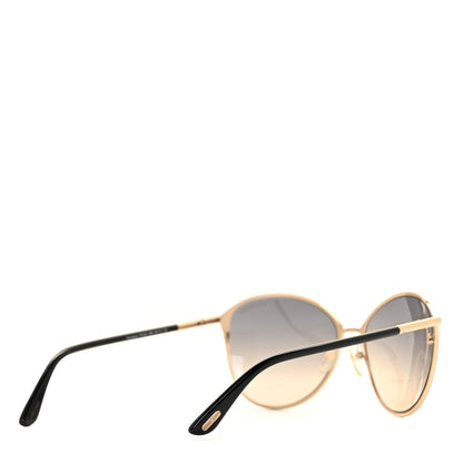 Tom Ford Penelope Vintage Round Sunglasses TF320 Black 3 of 7