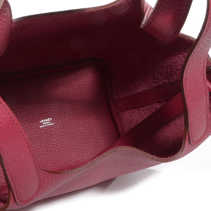 Hermes Togo Picotin Lock PM Rubis 7 of 9
