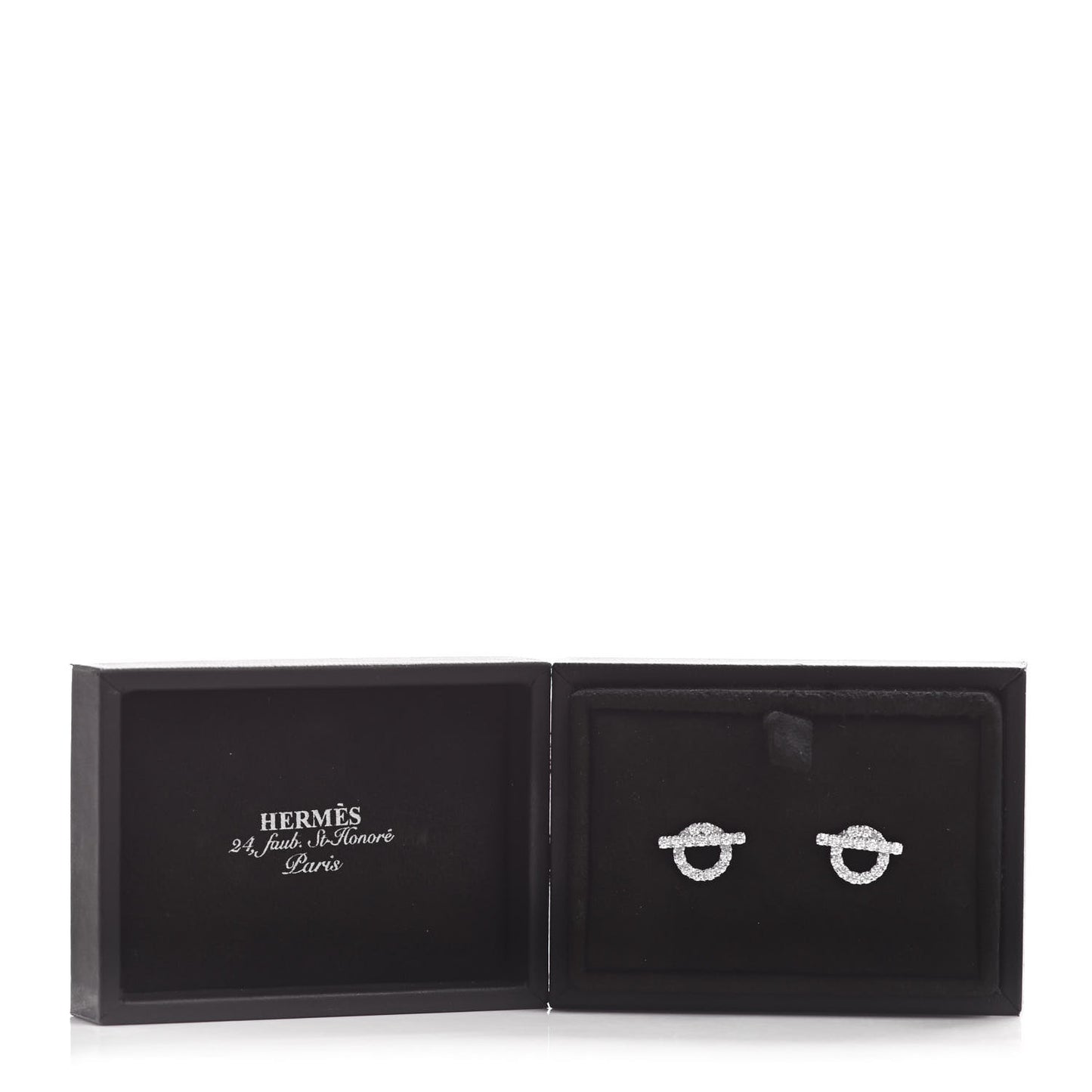 18K White Gold Diamond Finesse Earrings